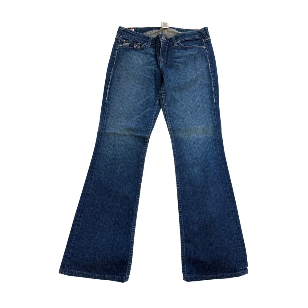 True Religion Bootcut Denim Jeans Womens Size 32 Blue Vintage Y2K Section Tori